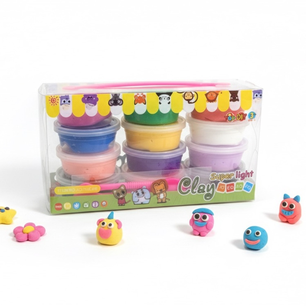 Colorful Modeling Clay Set - Picture 2 of 2